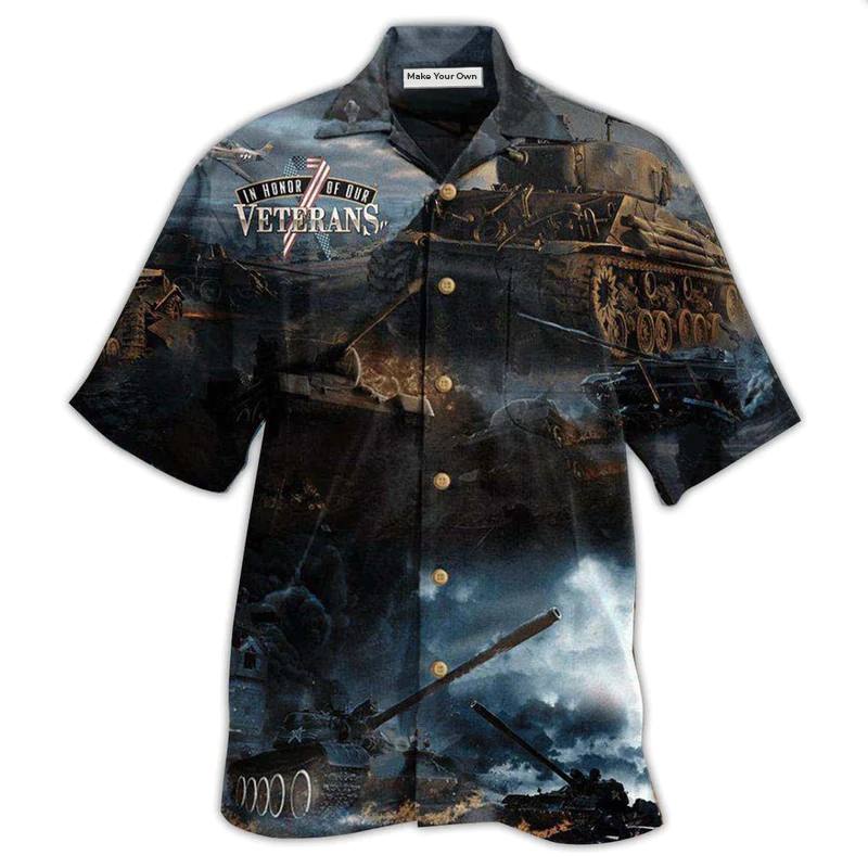 Veteran The Tanker Are Heroes - Hawaiian Shirt