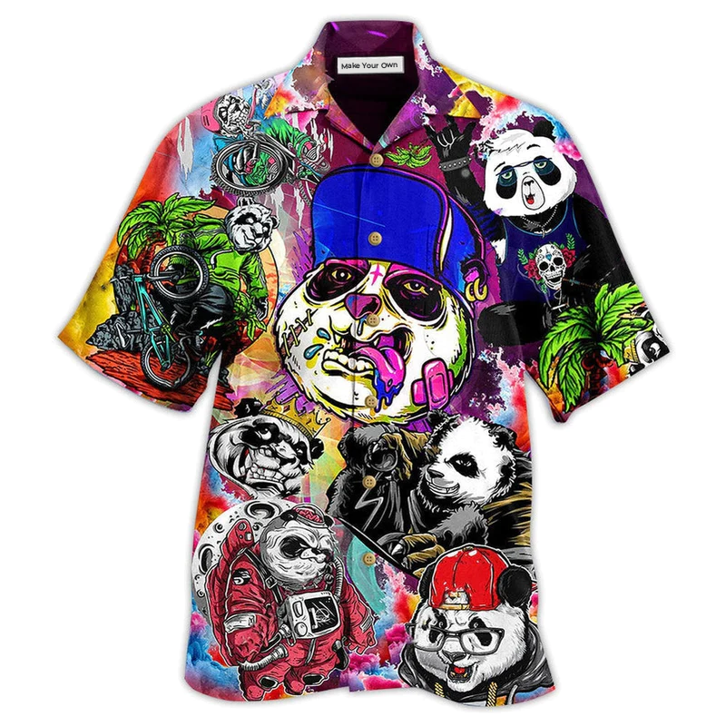 Panda Love Animals - Hawaiian Shirt