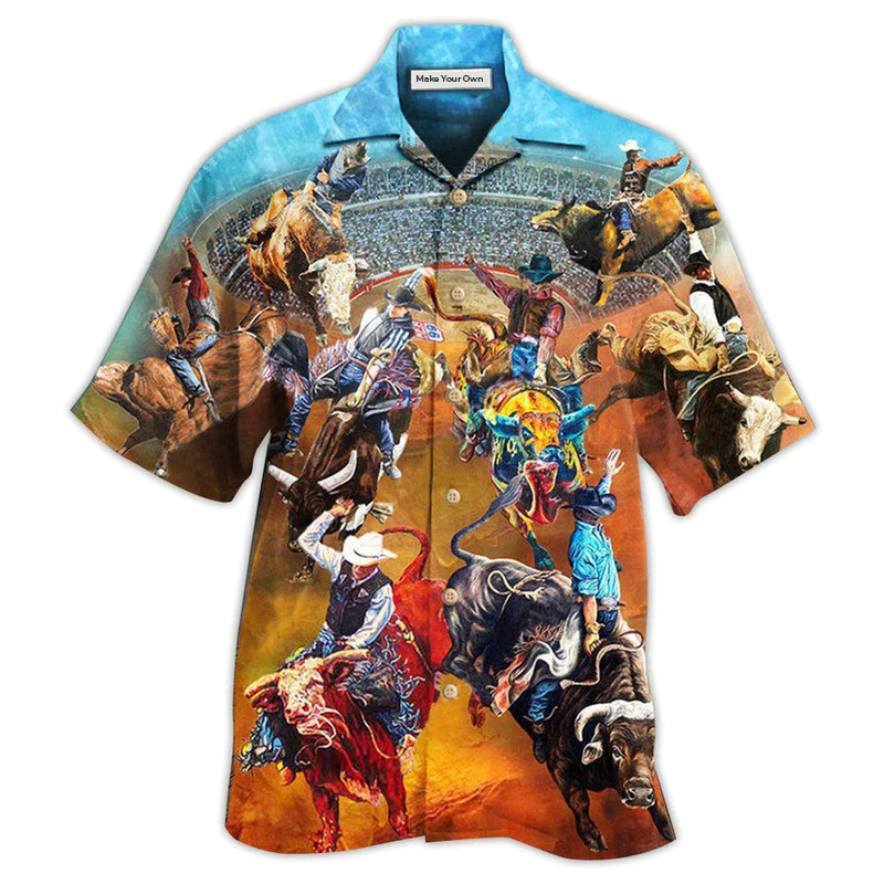Cowboy Rodeo Life Is The Best Life - Hawaiian Shirt