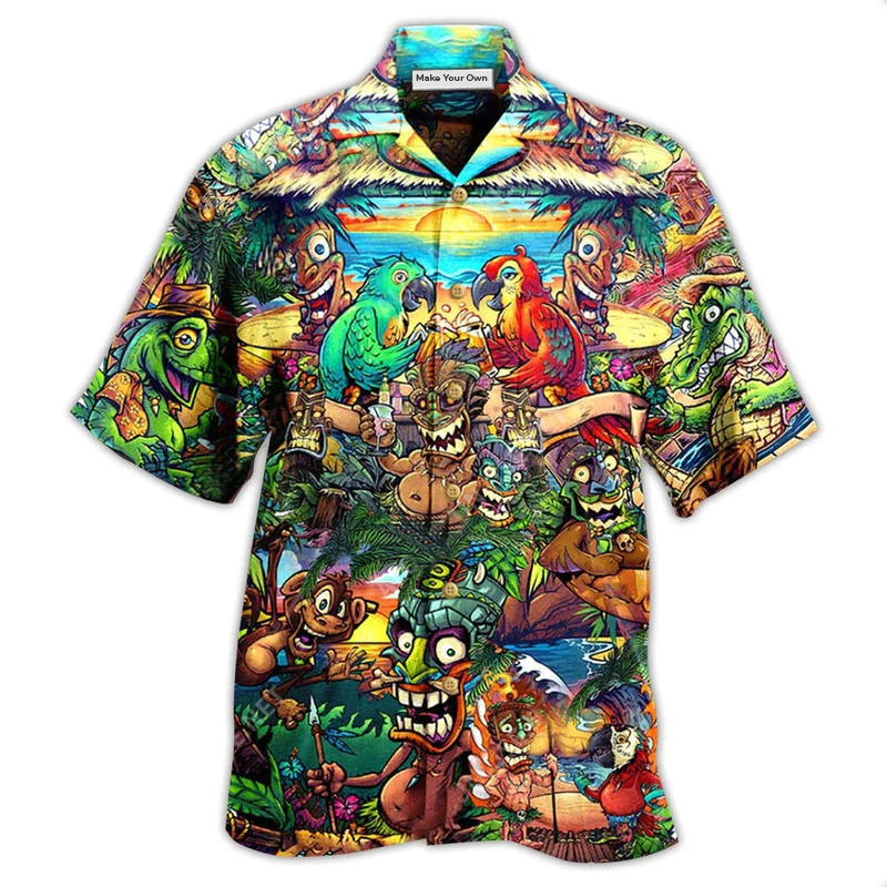 Tiki Do You Have The Aloha Spirit - Hawaiian Shirt