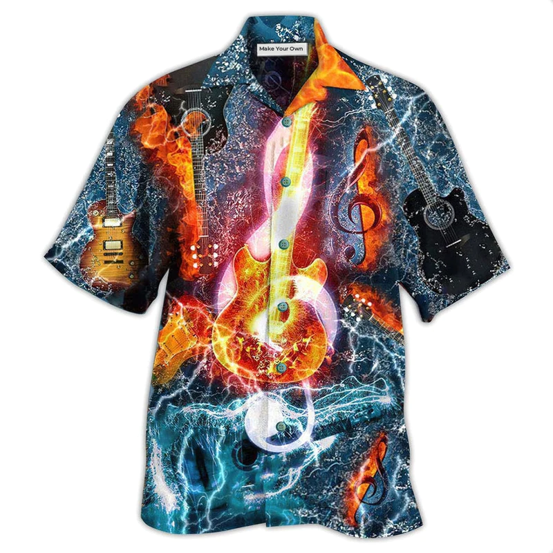 Guitar And Water - Hawaiian Shirt