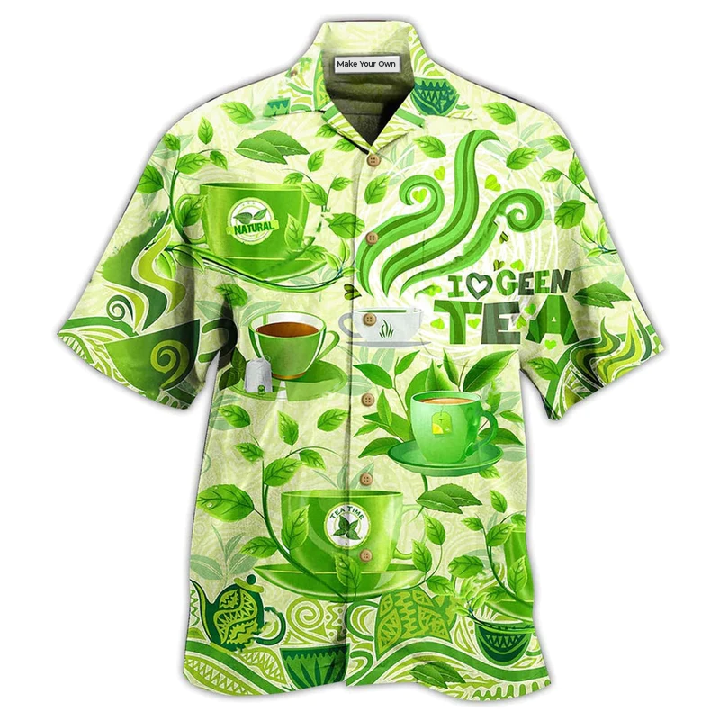 Tea Love Green Tea - Hawaiian Shirt