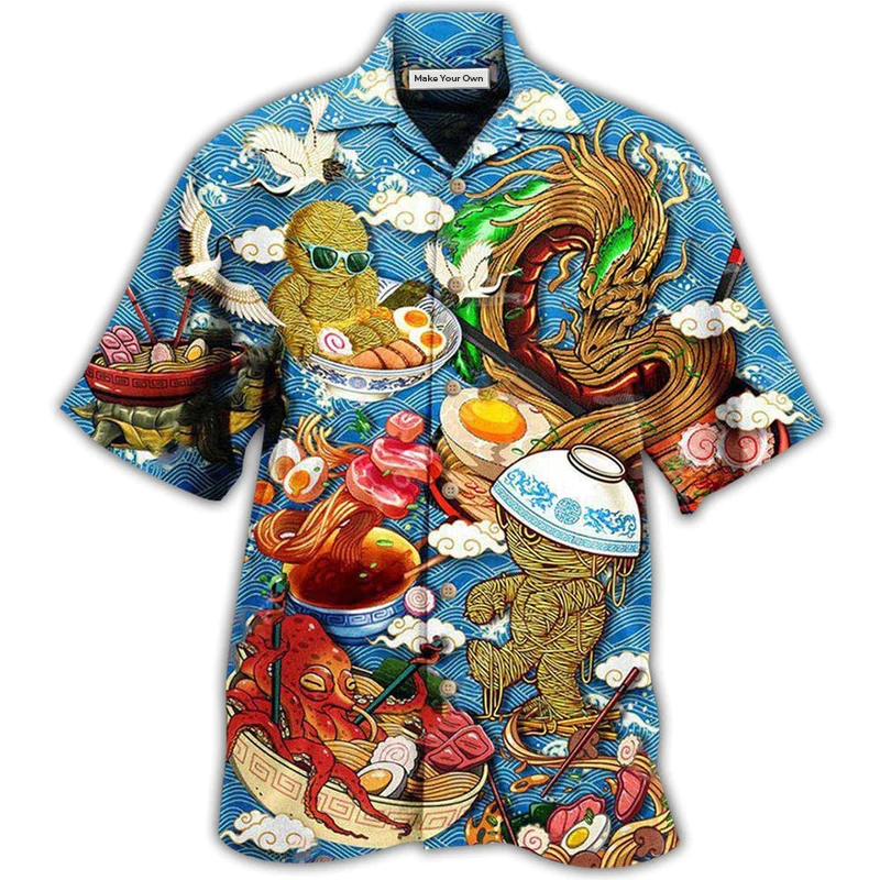 Food Ramen Fixes Everything Cool - Hawaiian Shirt