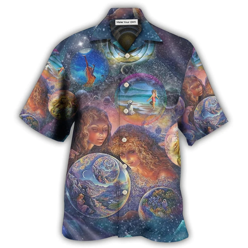 Earth LD Mysterious Earth - Hawaiian Shirt