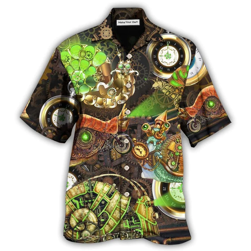 Steampunk Amazing Snail - Hawaiian Shirt