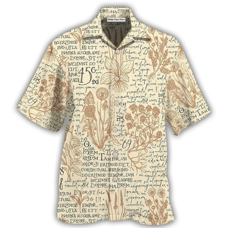 Botany Writing - Hawaiian Shirt