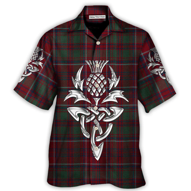 Scottish Tartan Amazing Style - Hawaiian Shirt