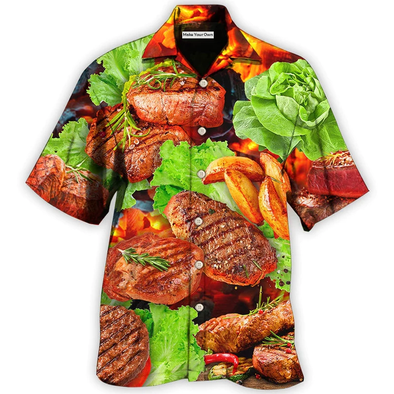 BBQ Beefsteak Salad - Hawaiian Shirt