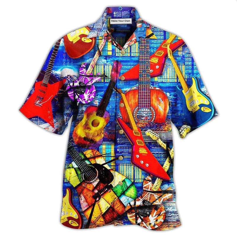 Guitar Life Is Full Of Choices And I Choose - Hawaiian Shirt