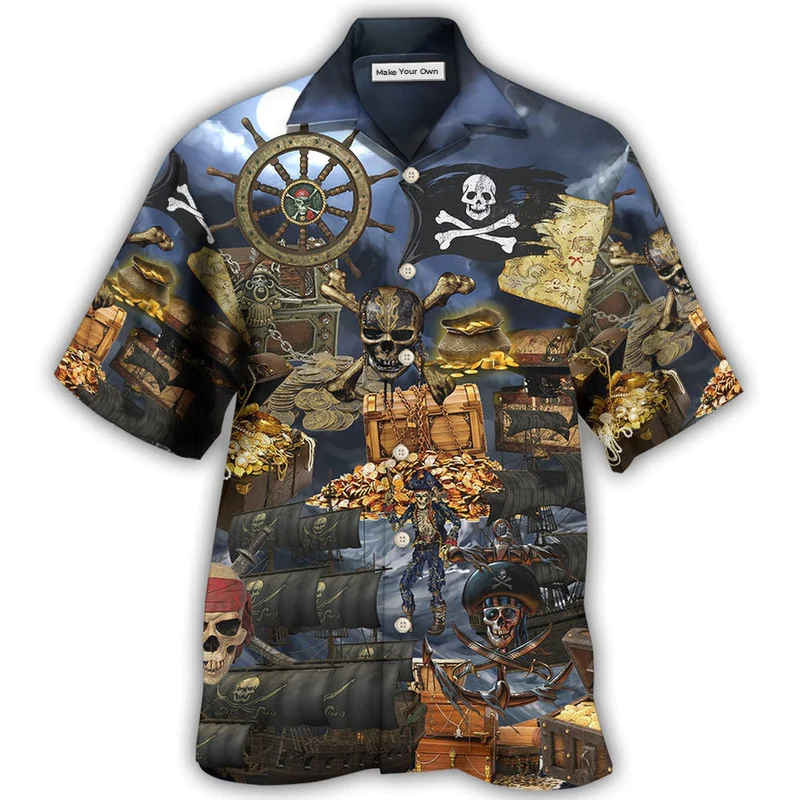 Pirate It's The Life I Choose - Hawaiian Shirt