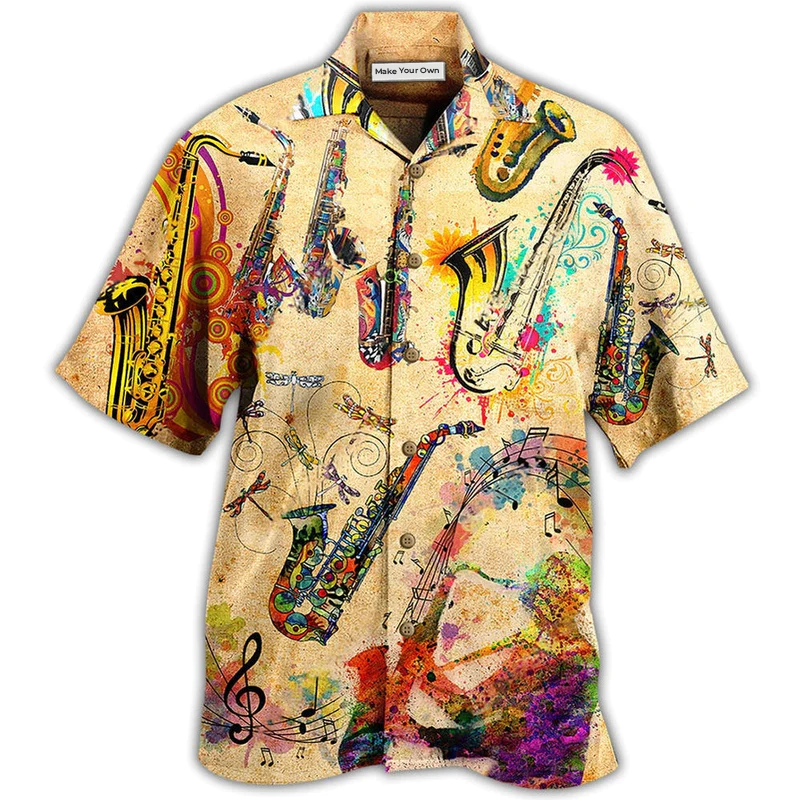 Saxophone Is My Beautiful Life - Hawaiian Shirt