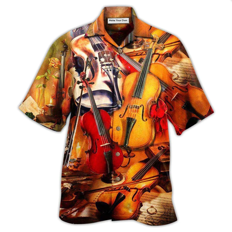 Violin Music Is My Passion - Hawaiian Shirt
