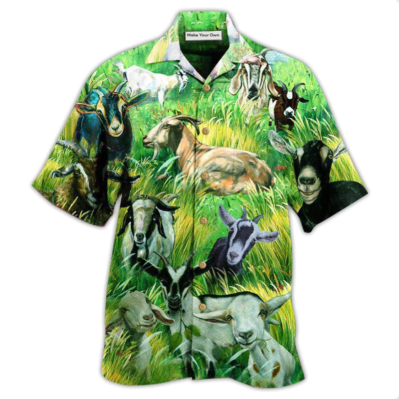 Goat Your Way I Goat Mine - Hawaiian Shirt