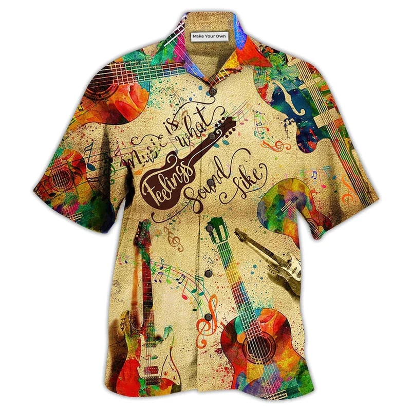 Guitar Can Sing - Hawaiian Shirt
