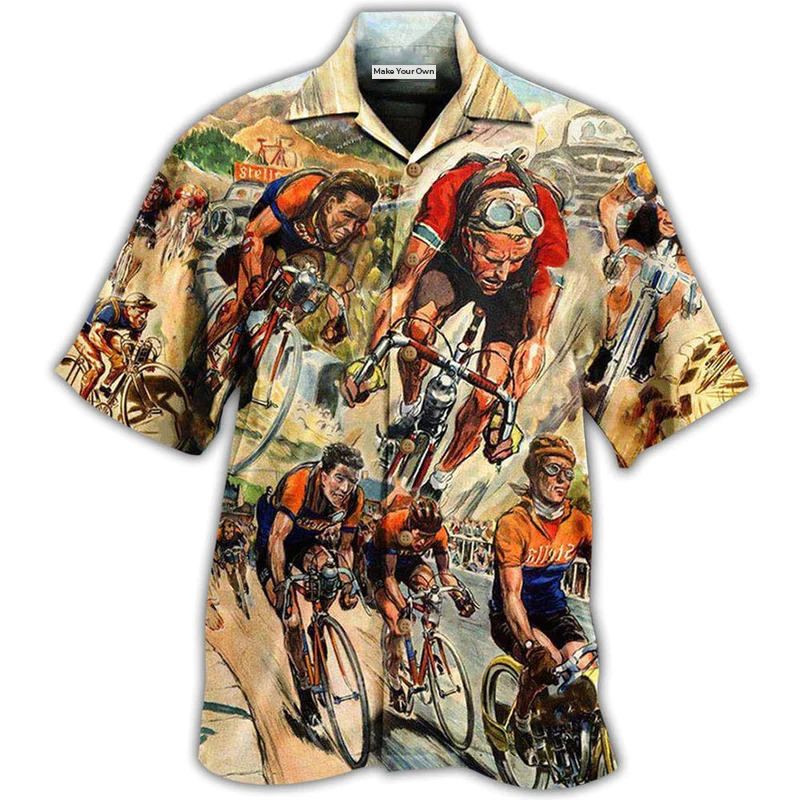 Bike Get Your Ride Bicycle Racing - Hawaiian Shirt