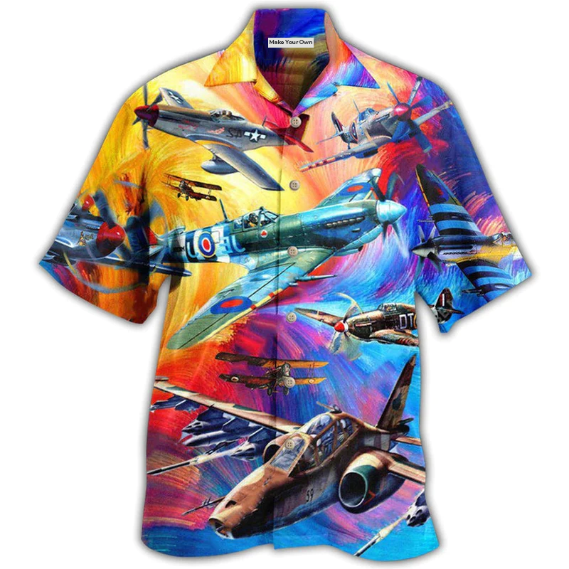 Aircraft Let The Adventures Begin So Interesting - Hawaiian Shirt