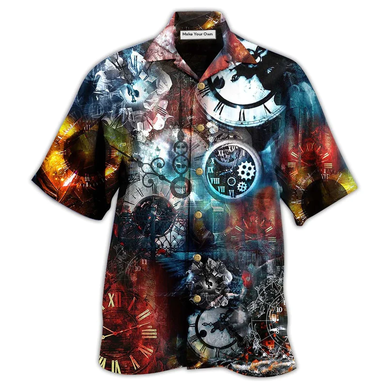 Watch Machine Love Time Cool - Hawaiian Shirt