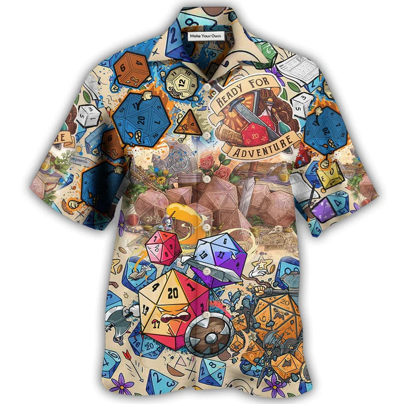 D20 Every Good Story Start With A D20 - Hawaiian Shirt