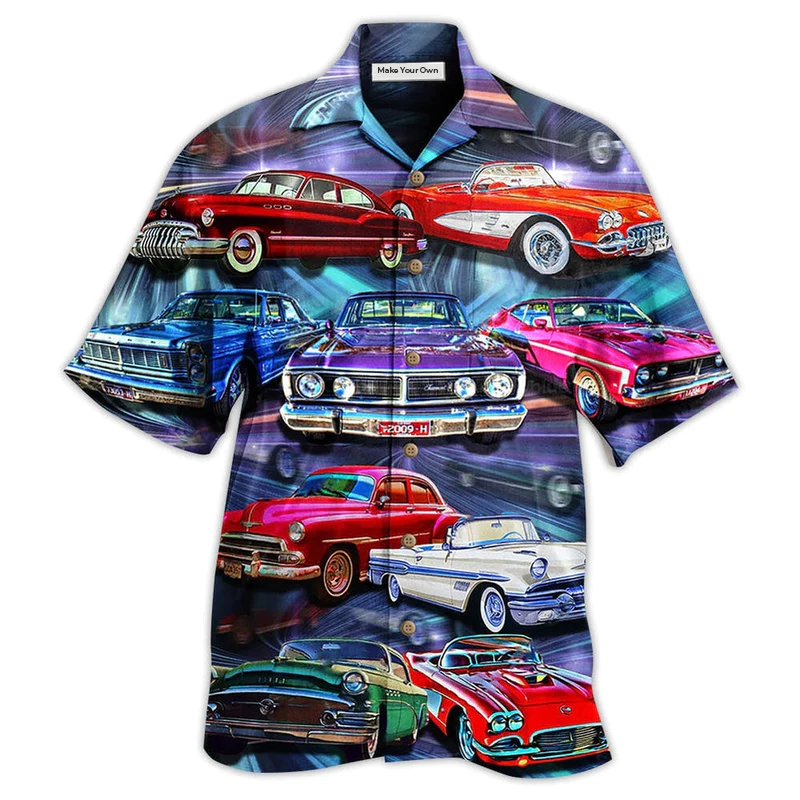 Car Color Mix Style - Hawaiian Shirt