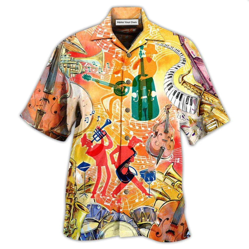 Jazz Music Life Is Good Jazz Makes It Better - Hawaiian Shirt