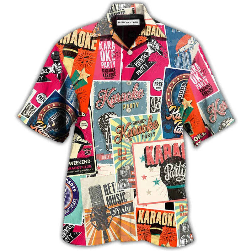 Karaoke Summer Karaoke Party - Hawaiian Shirt