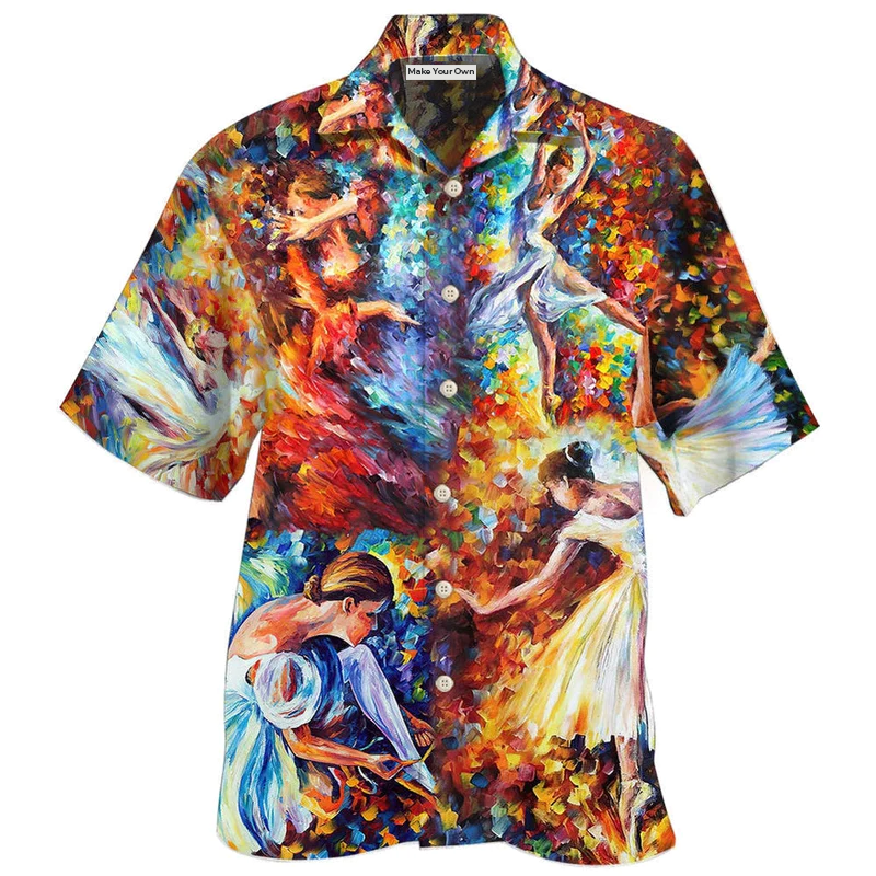 Ballet Colorful Lovely Day - Hawaiian Shirt