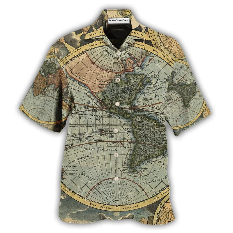 Geography Vintage Unique - Hawaiian Shirt