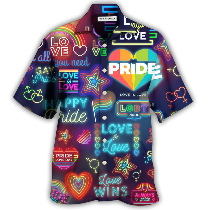 LGBT Love Has No Gender - Hawaiian Shirt