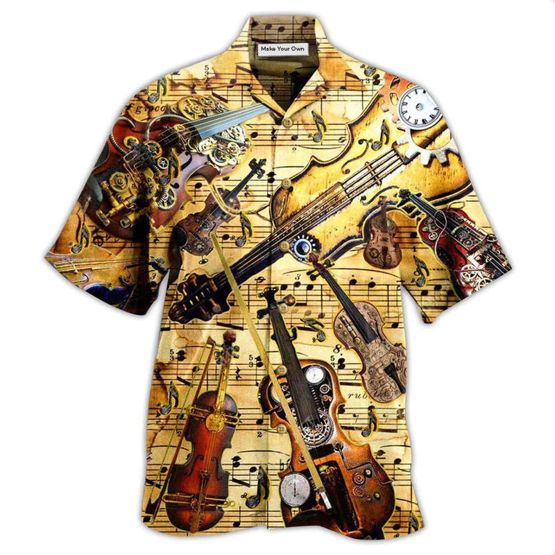 Violin Music Violin Speaks - Hawaiian Shirt