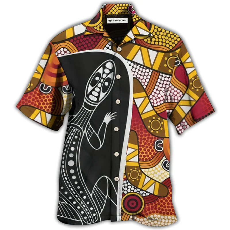 Lizard Boomerang Style - Hawaiian Shirt