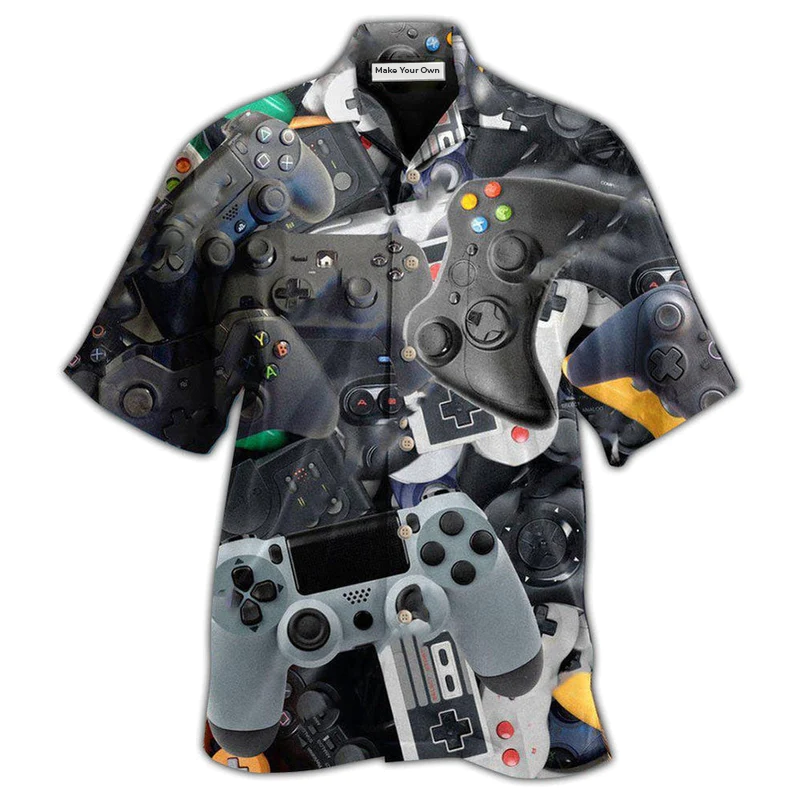 Game Let Beat Level With Game - Hawaiian Shirt