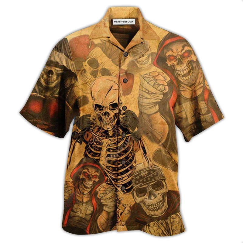 Skull Amazing Boxe - Hawaiian Shirt
