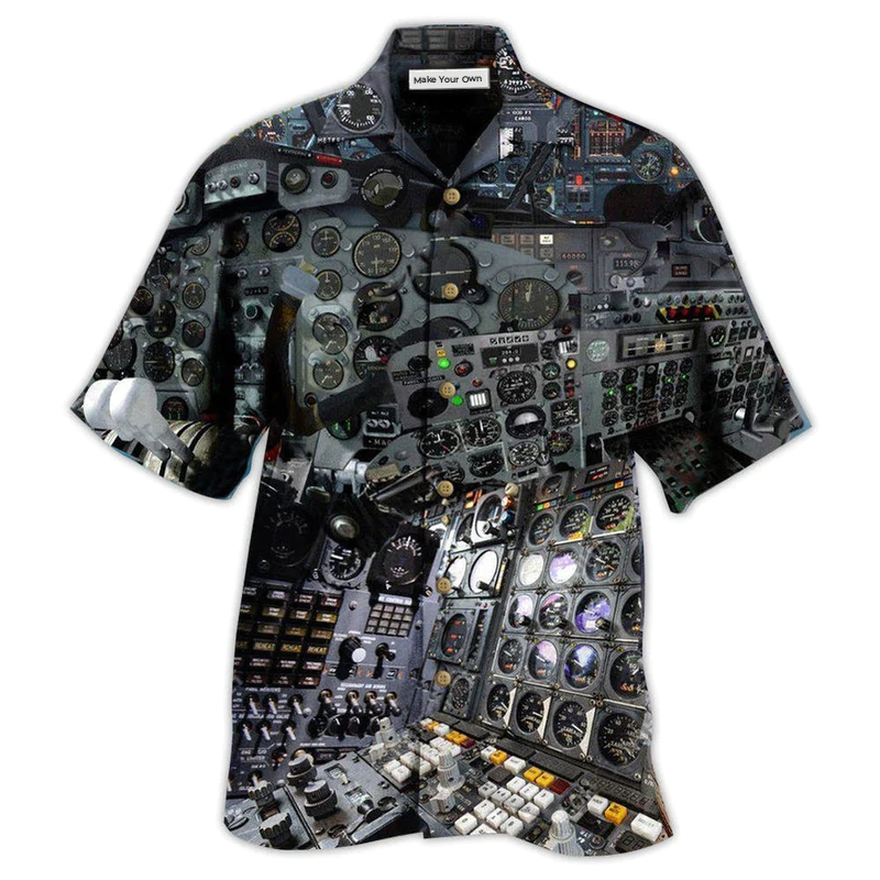 Pilot Once A Pilot Always A Pilot - Hawaiian Shirt