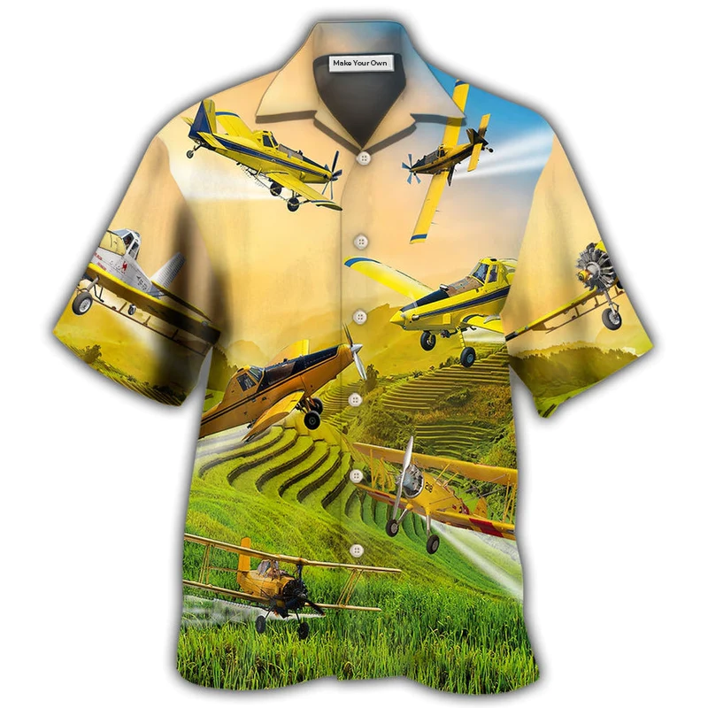 Crop Duster In Life - Hawaiian Shirt