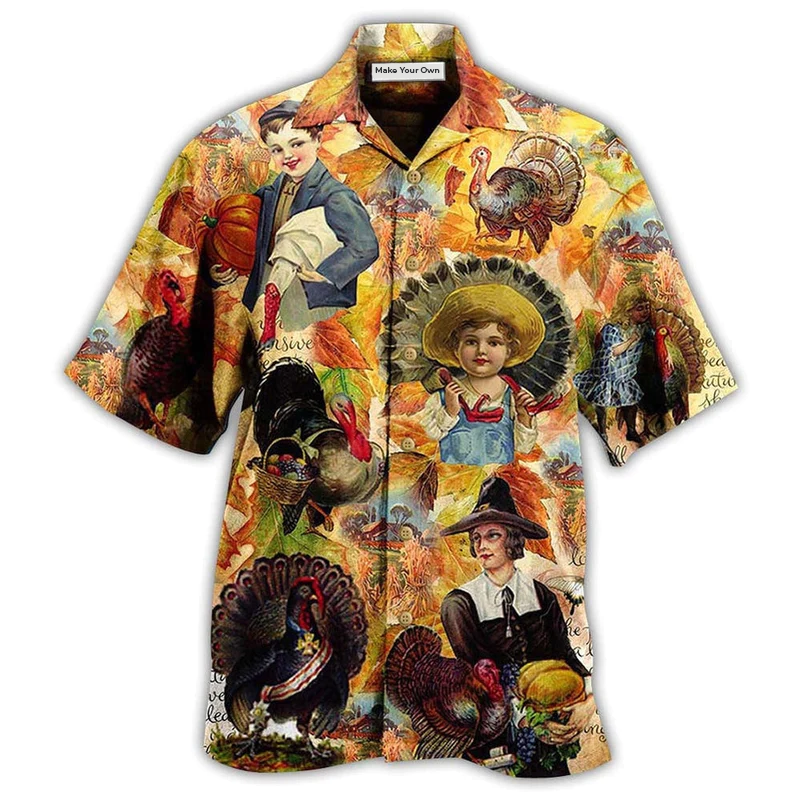 Turkey Animals Bad Day To Be - Hawaiian Shirt