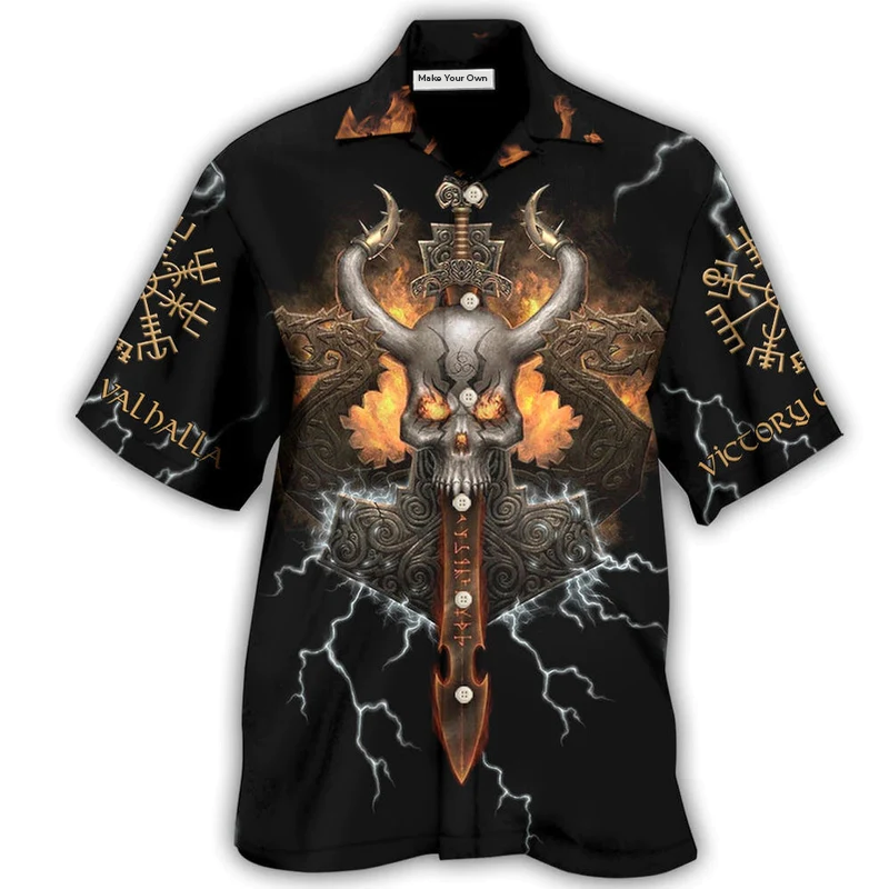 Viking Victory In Life - Hawaiian Shirt