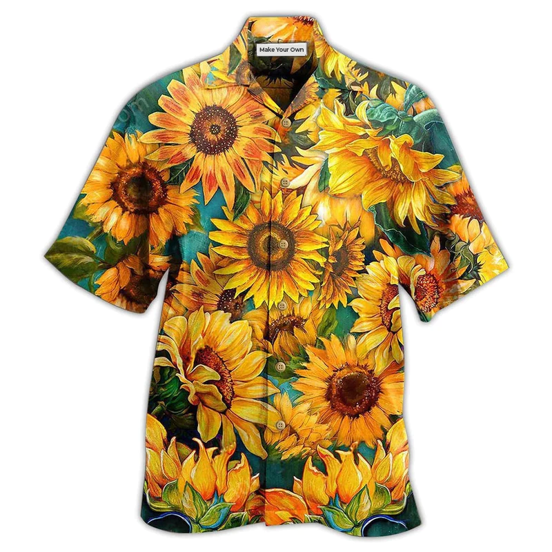Sunflower Is Peace Life - Hawaiian Shirt
