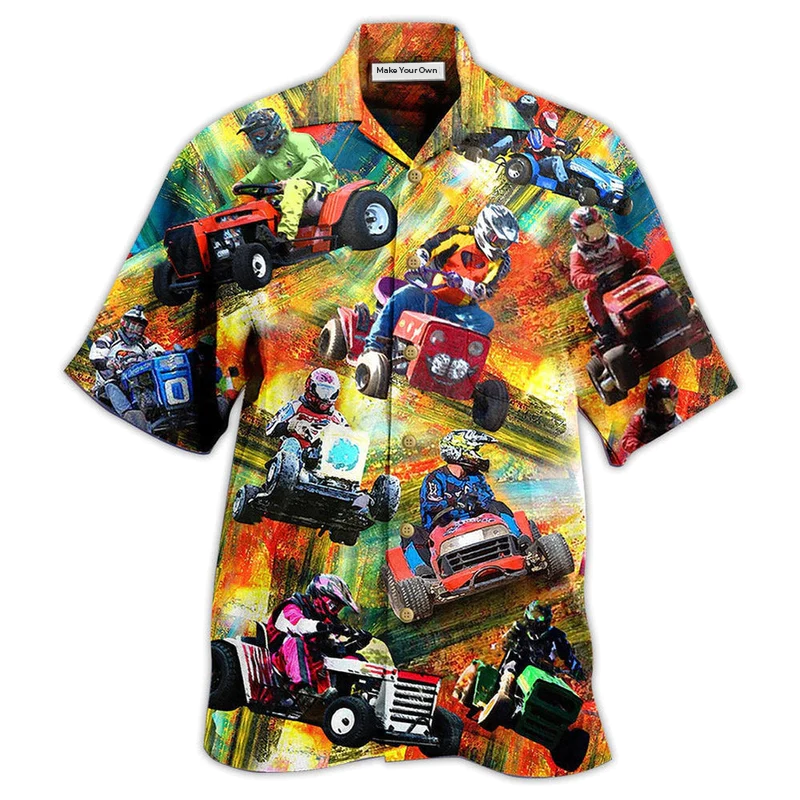 Car Racing Color - Hawaiian Shirt