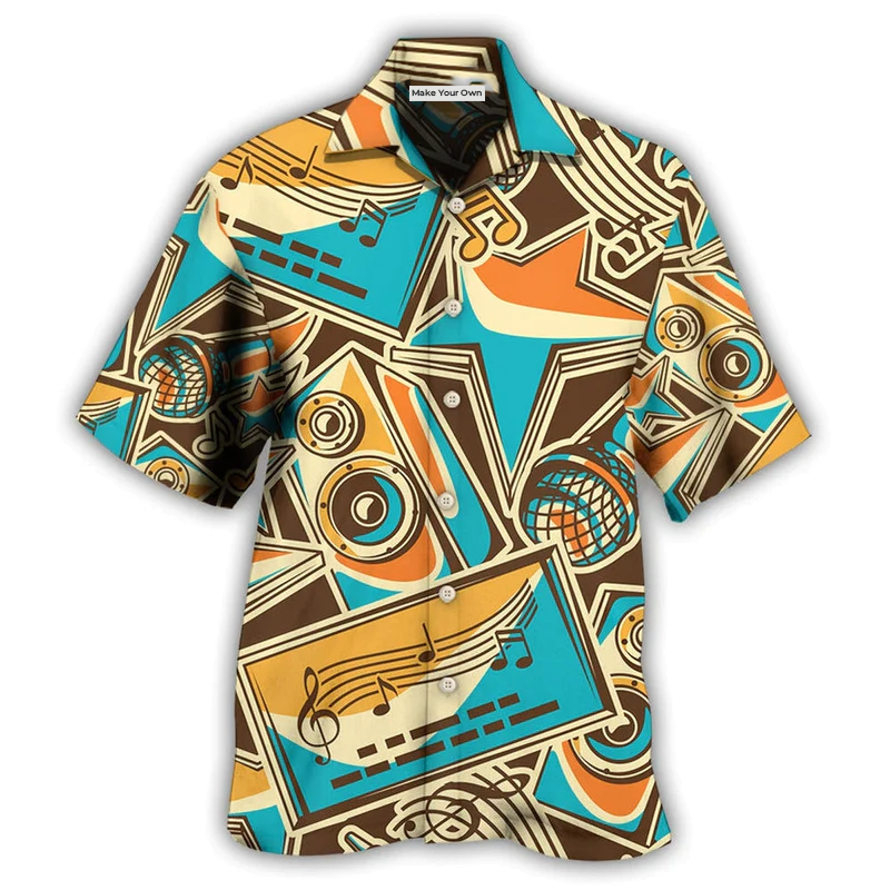 Karaoke For Vintage Style Lover - Hawaiian Shirt