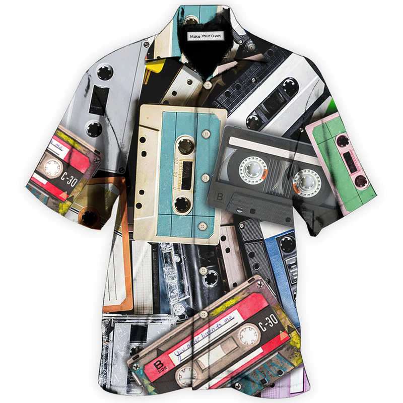 Cassette Music Lover - Hawaiian Shirt