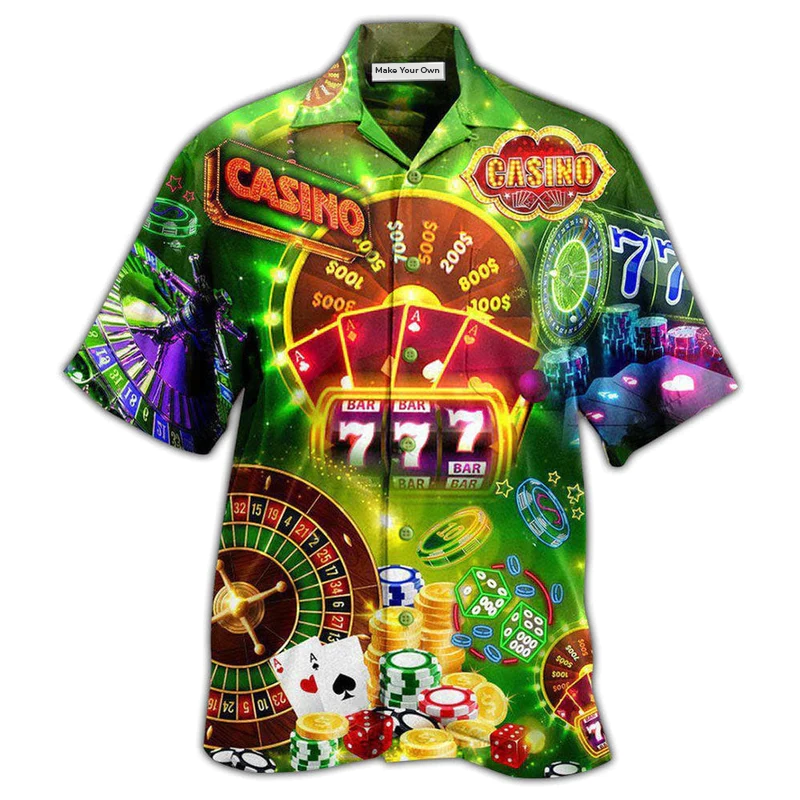 Gambling The Smarter You Play The Luckier You'll Be - Hawaiian Shirt