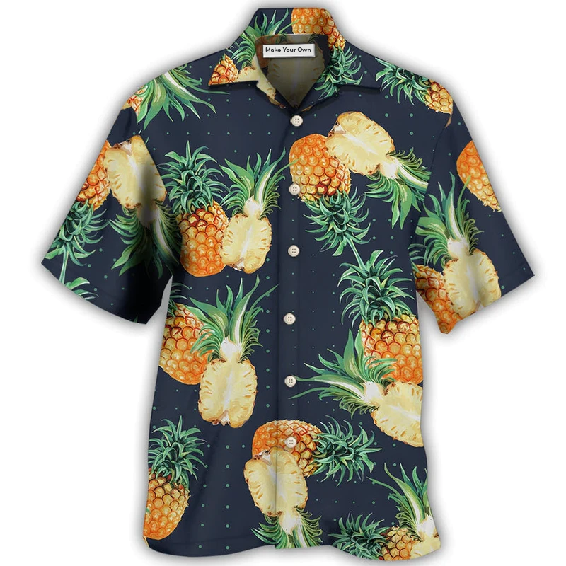 Fruit Pineapple Tropical Cool - Hawaiian Shirt