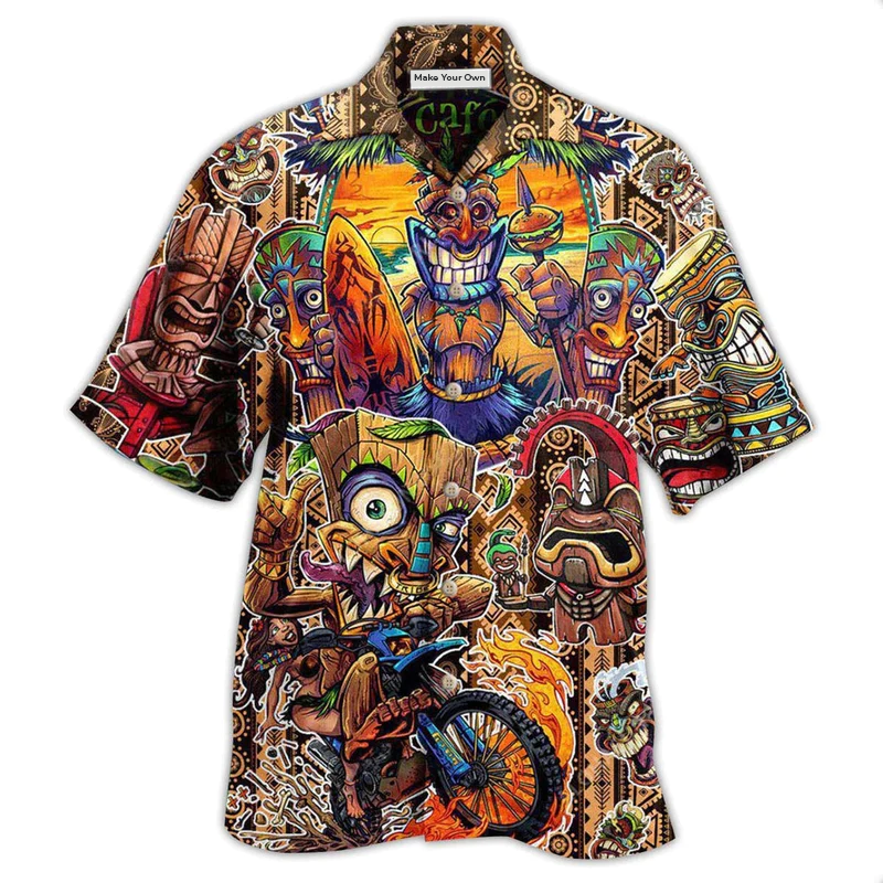 Tiki Aloha All Day Every Day - Hawaiian Shirt