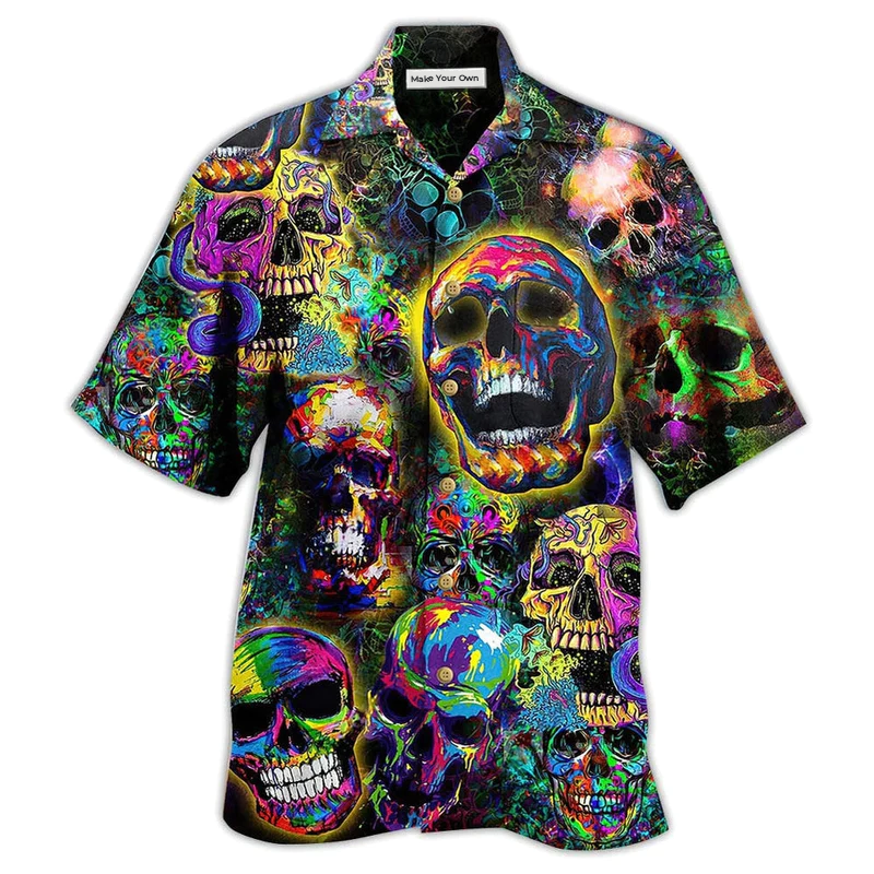 Skull Smiley - Hawaiian Shirt
