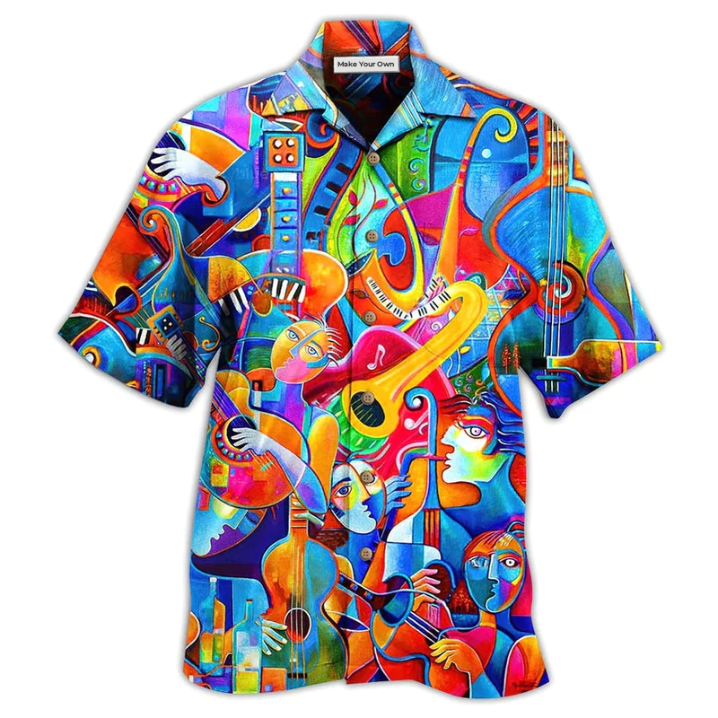 Music Fullcolor Style - Hawaiian Shirt