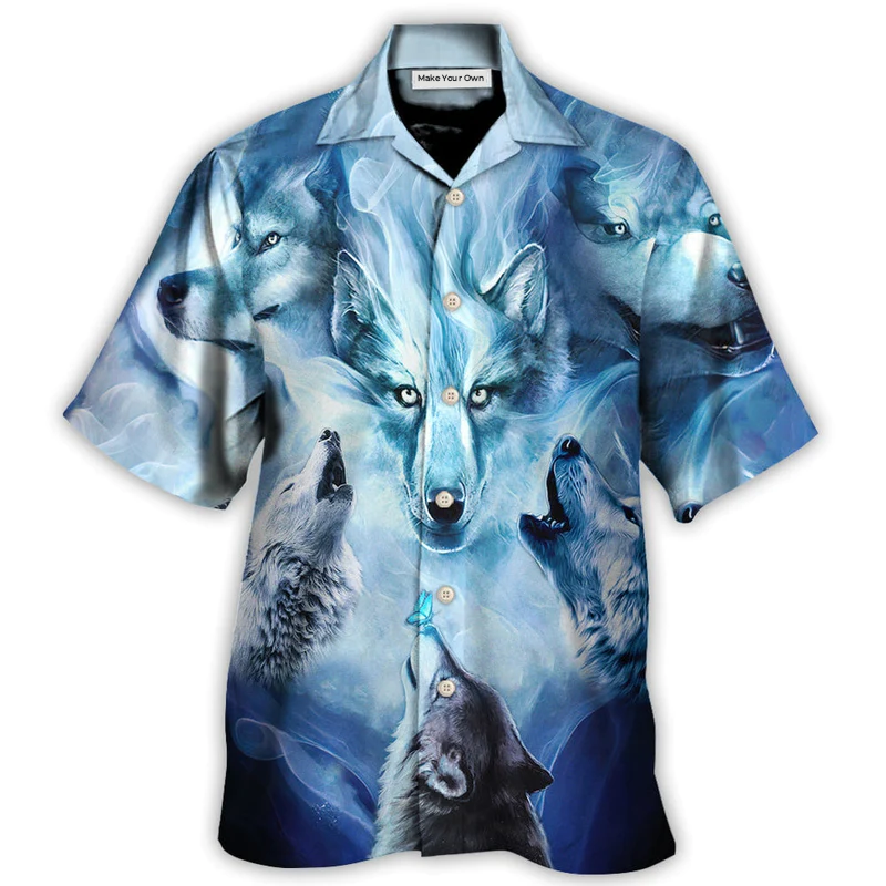 Wolf Fear Makes The Wolf Bigger Than It Is - Hawaiian Shirt
