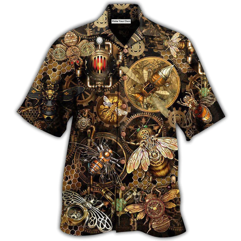 Bee Animals Bee Kind Bee You - Hawaiian Shirt