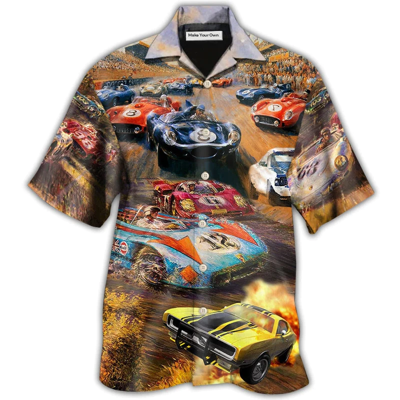 Car Racing Fast Style - Hawaiian Shirt