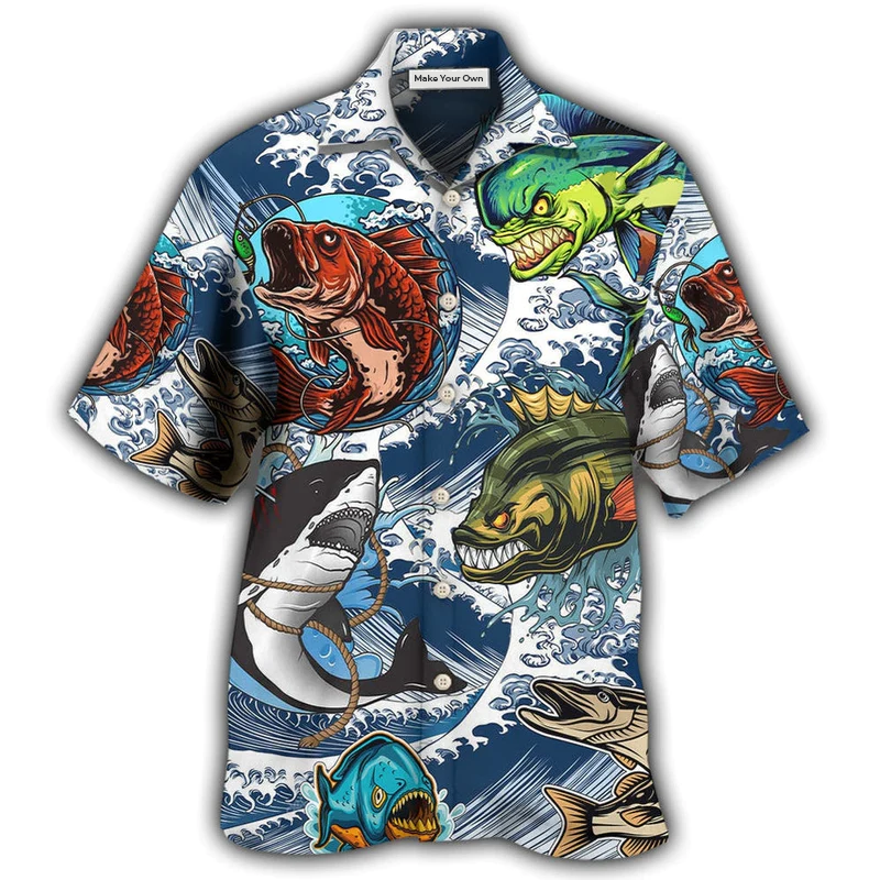 Fishing Is My Life - Hawaiian Shirt