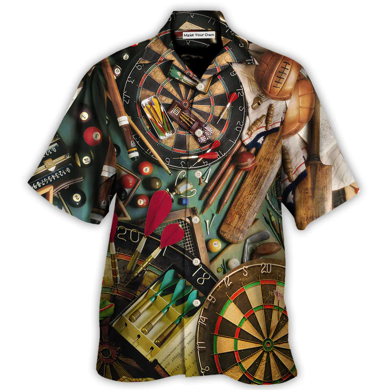 Dart World Okayest Dart Player - Hawaiian Shirt